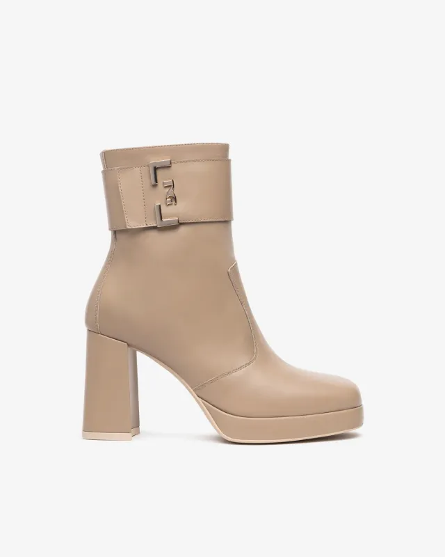 NeroGiardini botine piele dama iarna glam