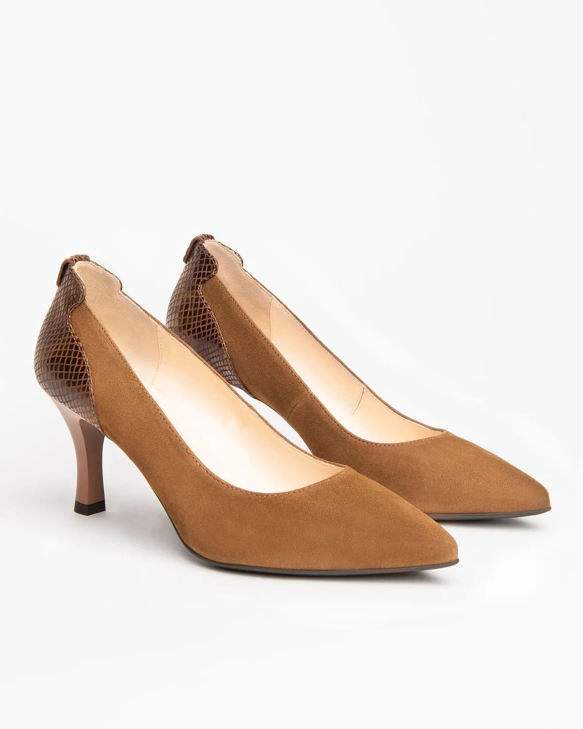 NeroGiardini Pantofi Dama Toc Stiletto 7,5 cm Animal Print