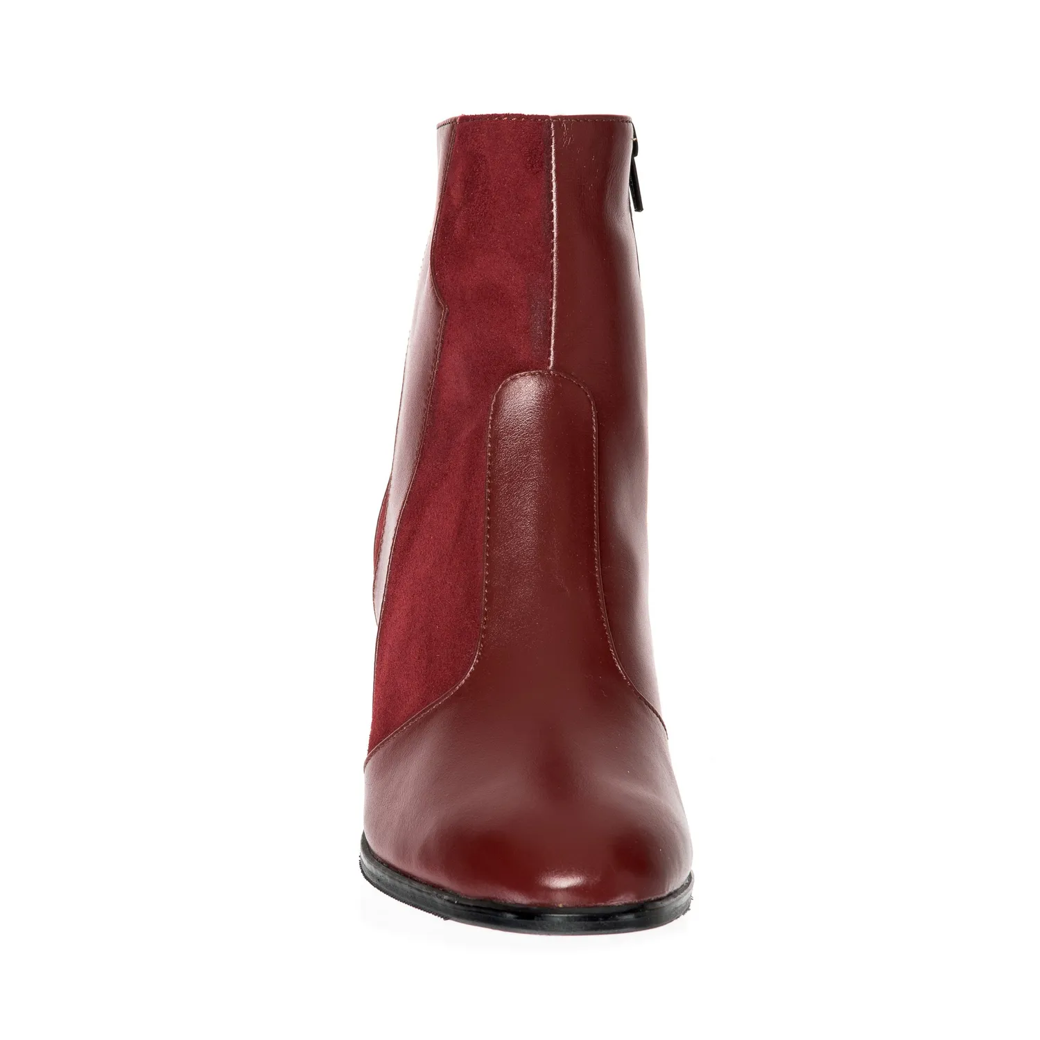 Catinca Shoes GX40 BoBA ghete dama piele bordo antilopa
