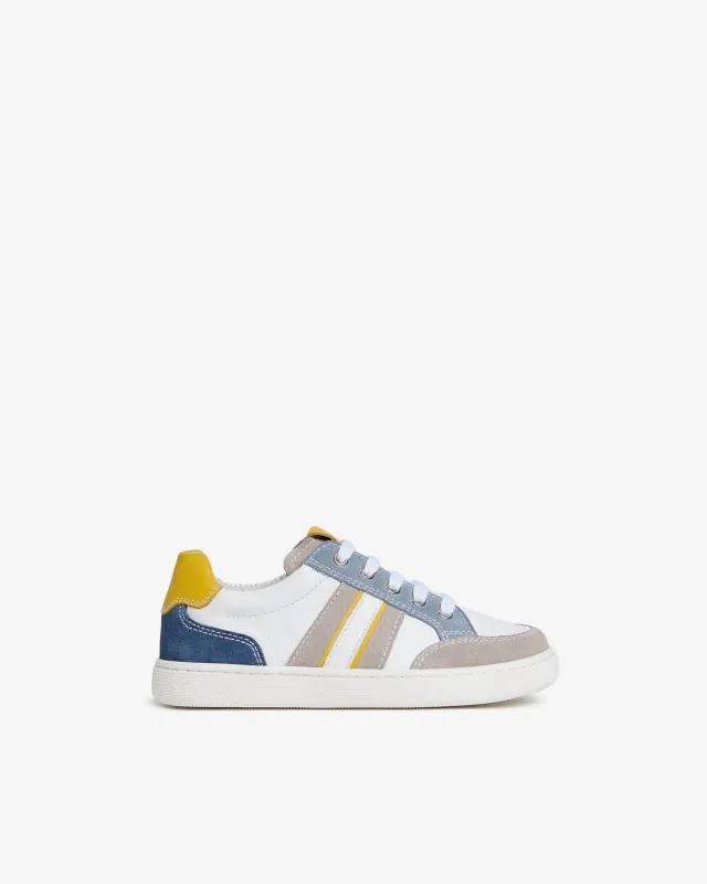 NeroGiardini sneakers baieti piele cu velcro DryGo
