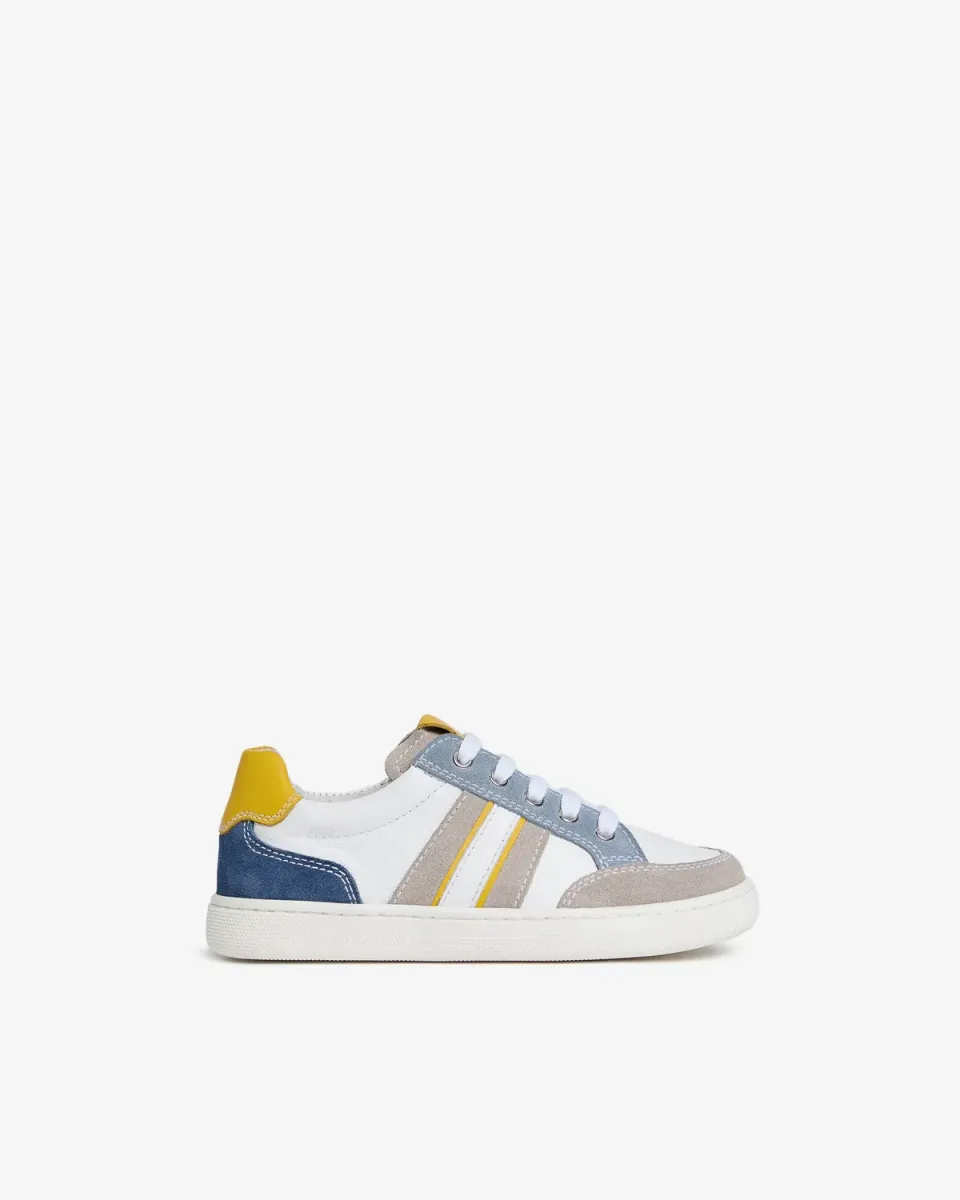 NeroGiardini sneakers baieti piele cu velcro DryGo