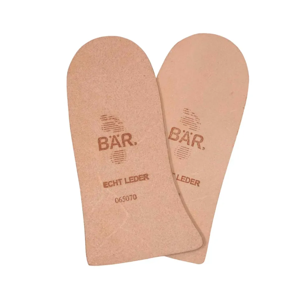 BÄR Heel semi-branț piele călcâi 4 mm natur