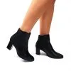 Catinca Shoes GX31 NBSN ghete dama piele negru sarpe