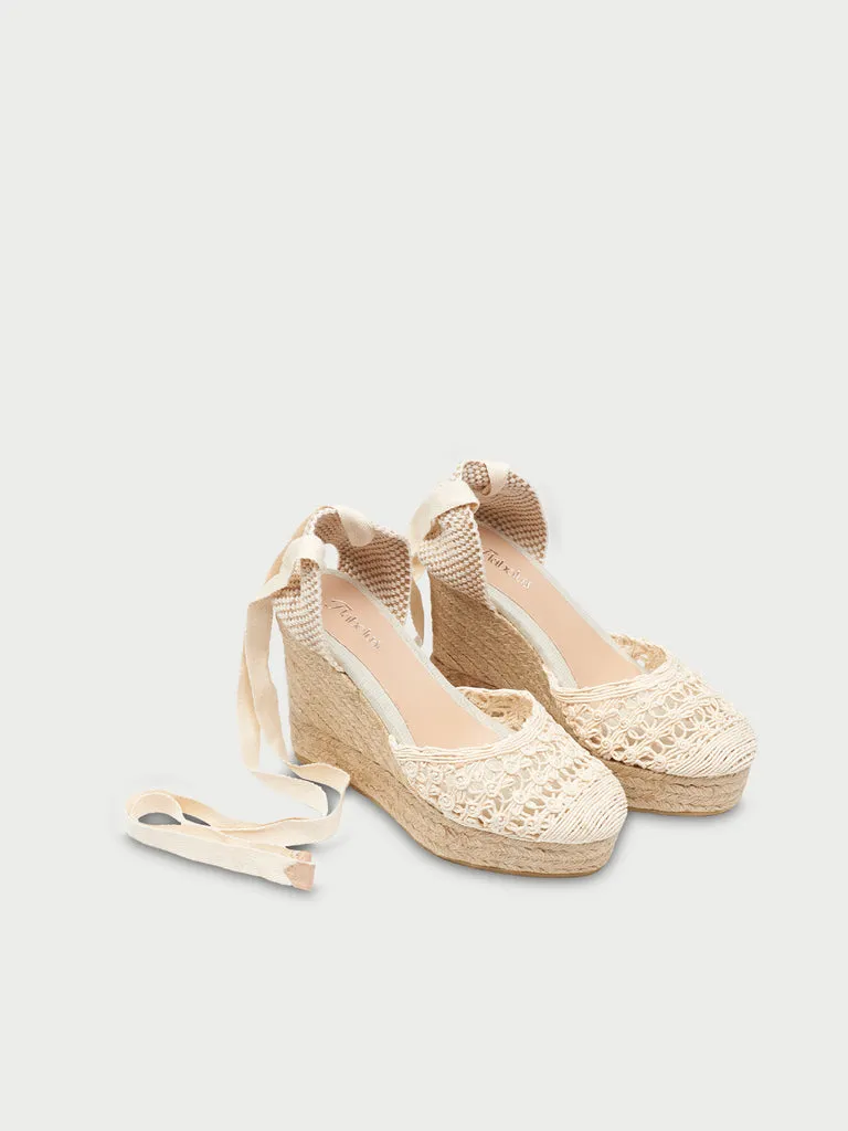 Flagelus Fiesta Espadrilles Off White espadrile