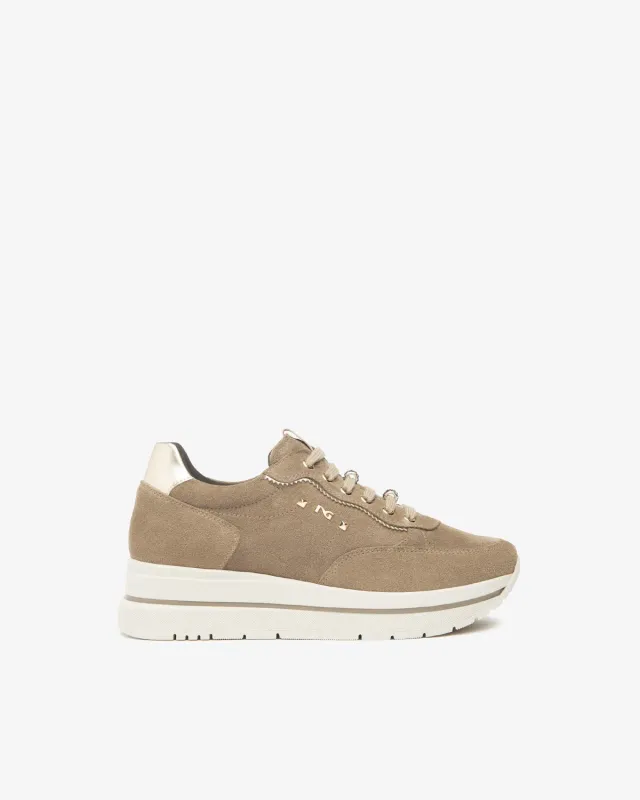 NeroGiardini sneakers dama piele intoarsa