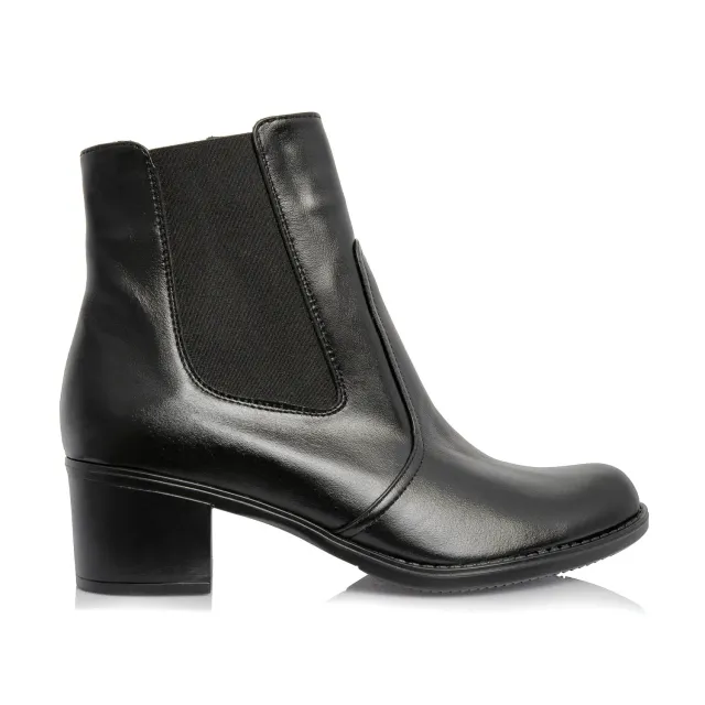 Catinca Shoes T18 NB ghete piele naturala negru