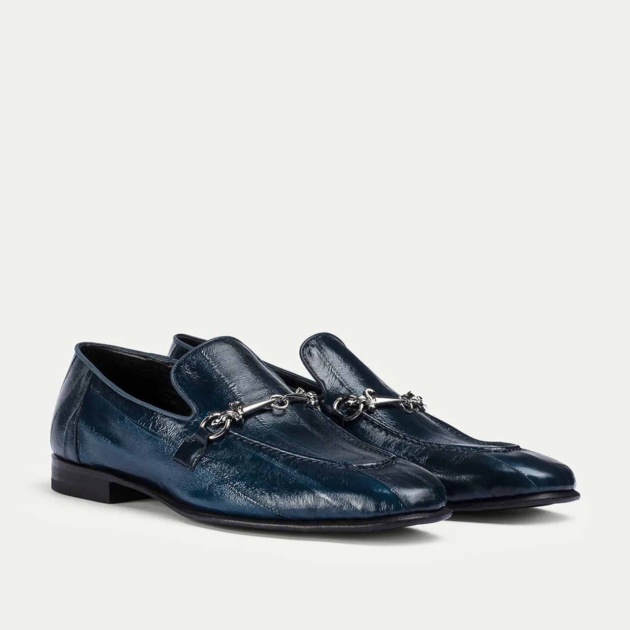 Cesare Paciotti Pocket mocasini barbati bleumarin piele de anghila