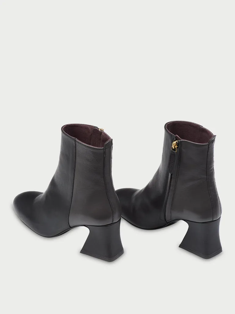 Flagelus The D’Orsey Double Black botine piele
