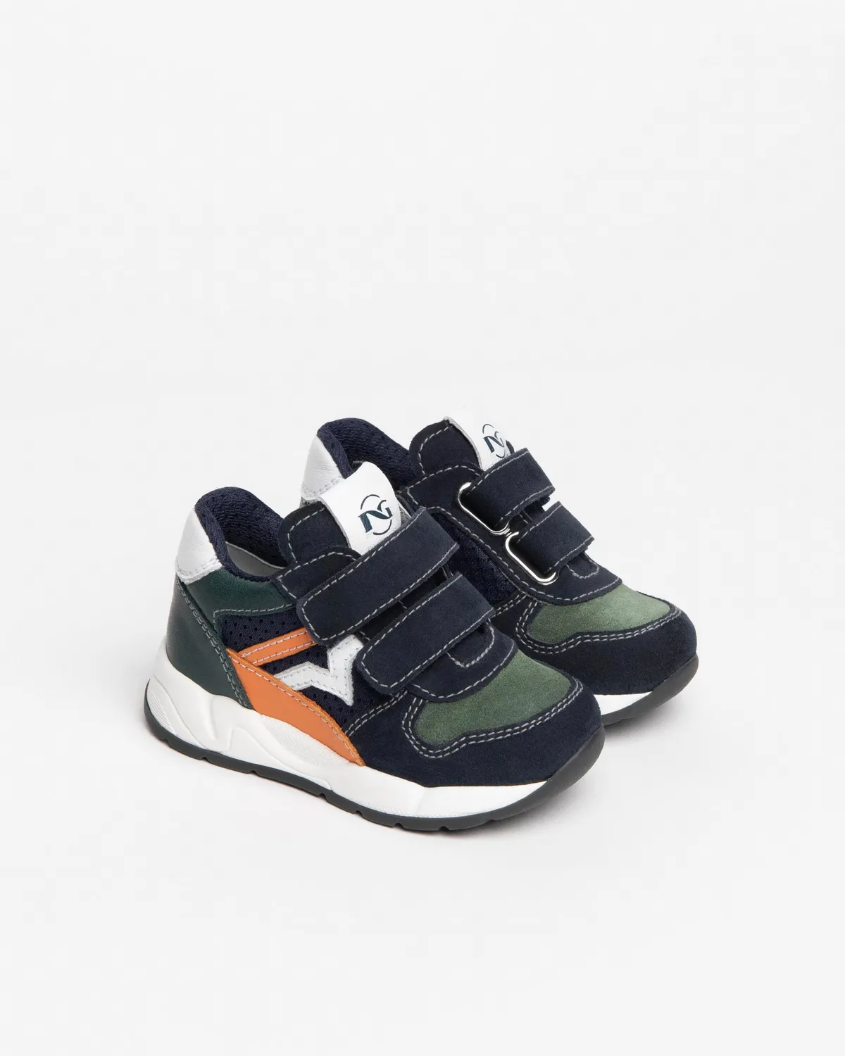 NeroGiardini Adidasi Baby Baietei Piele Velcro