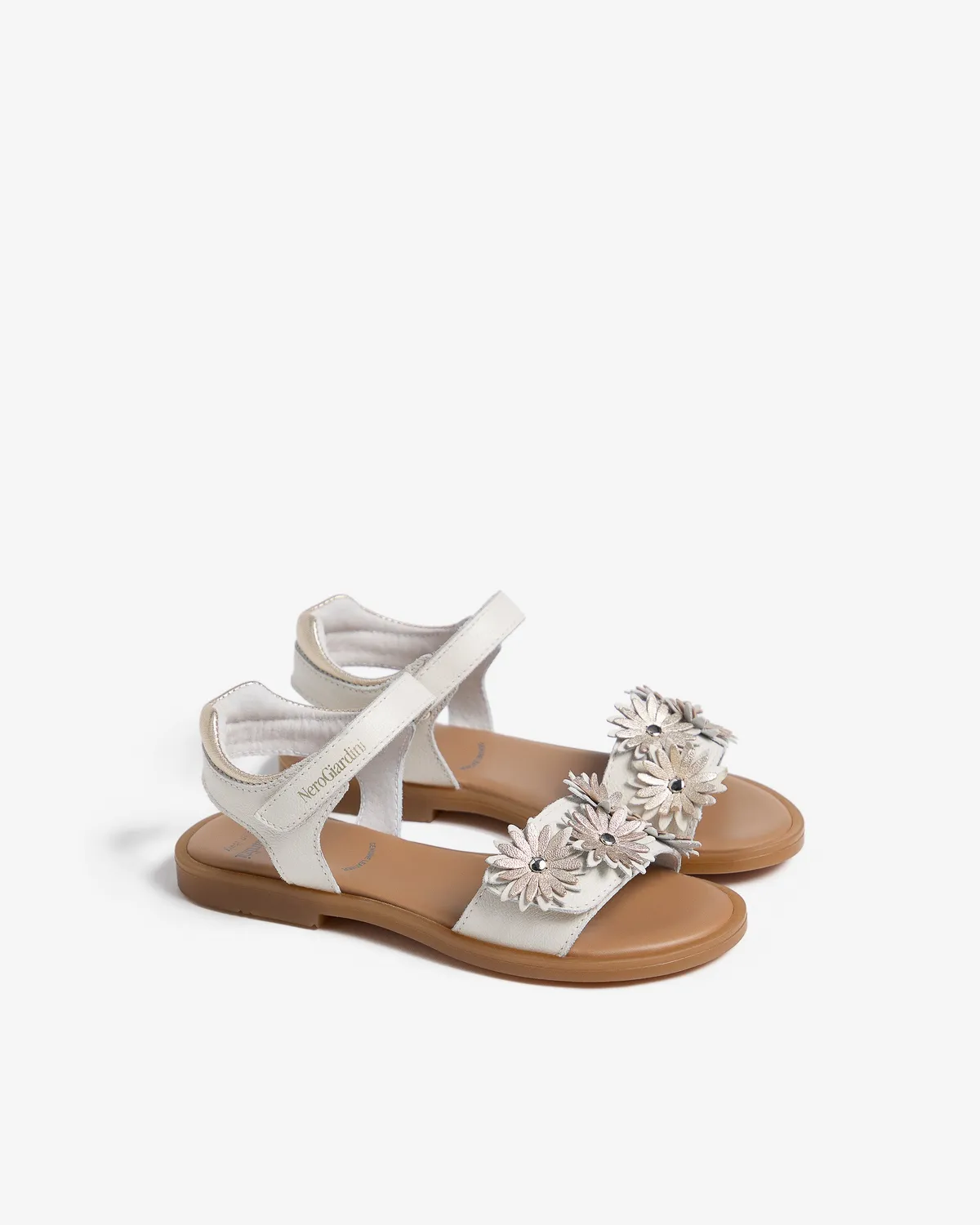 NeroGiardini Teens sandale piele fete vara