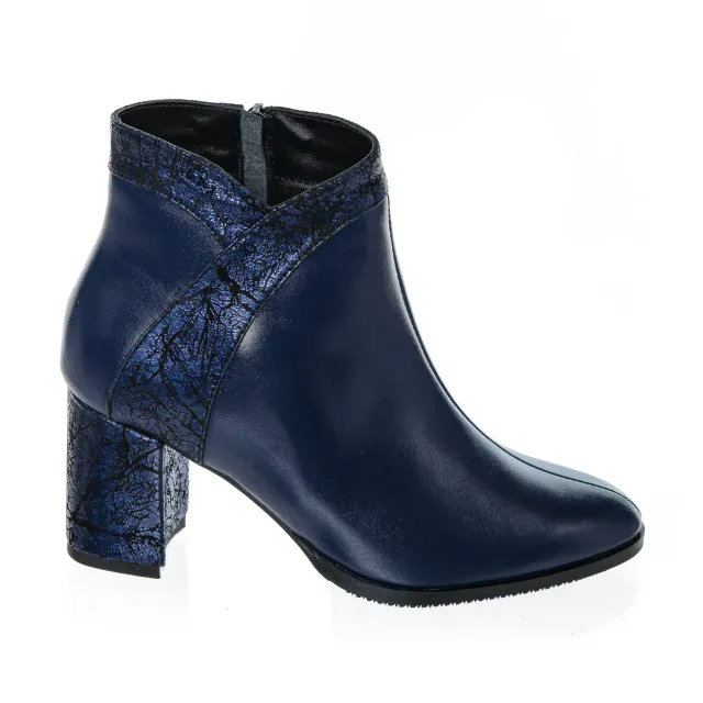 Catinca Shoes GX44 BBS ghete dama piele naturala blue box
