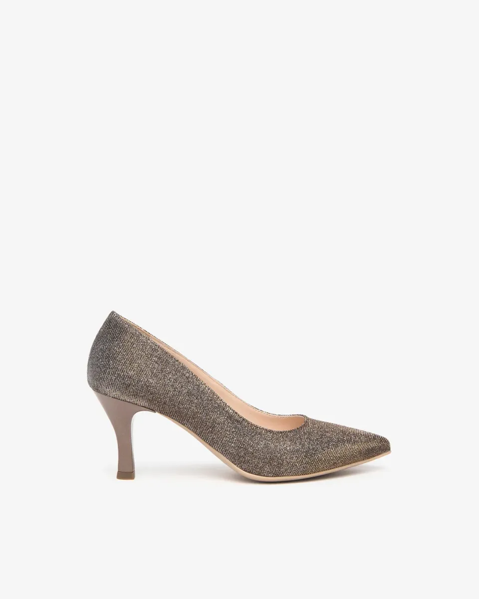 Pantofi damă NeroGiardini piele cu toc eleganți