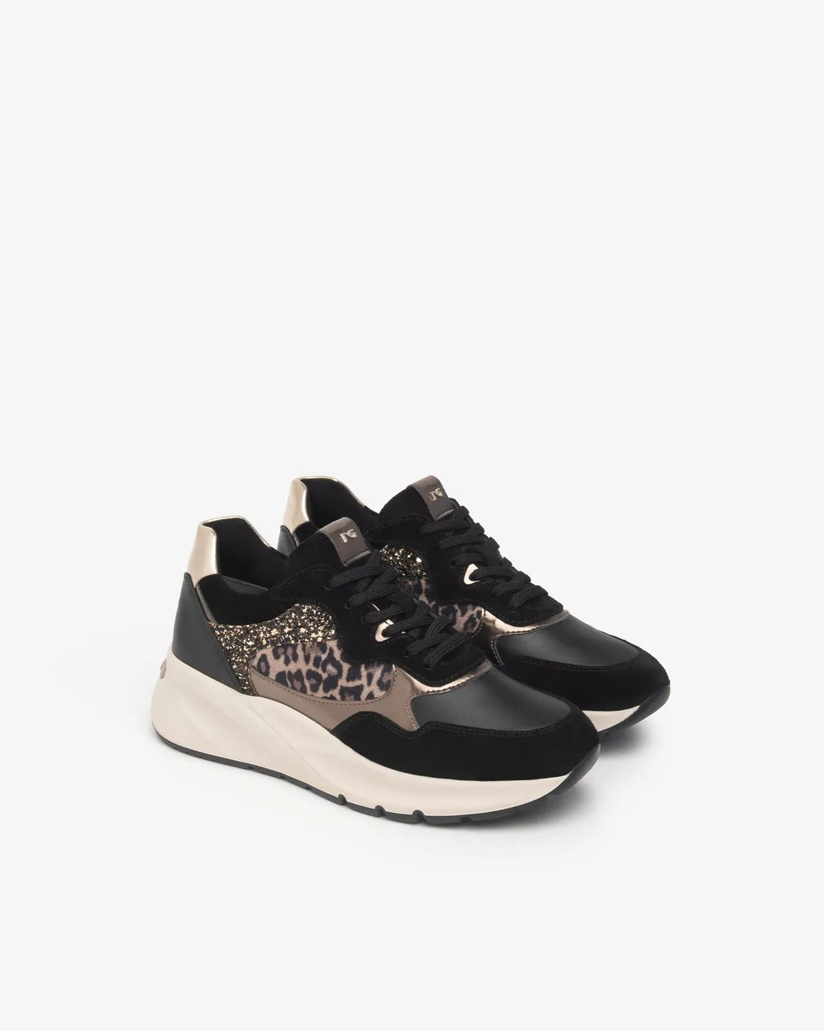 NeroGiardini sneakers dama piele tehnic Memory confort