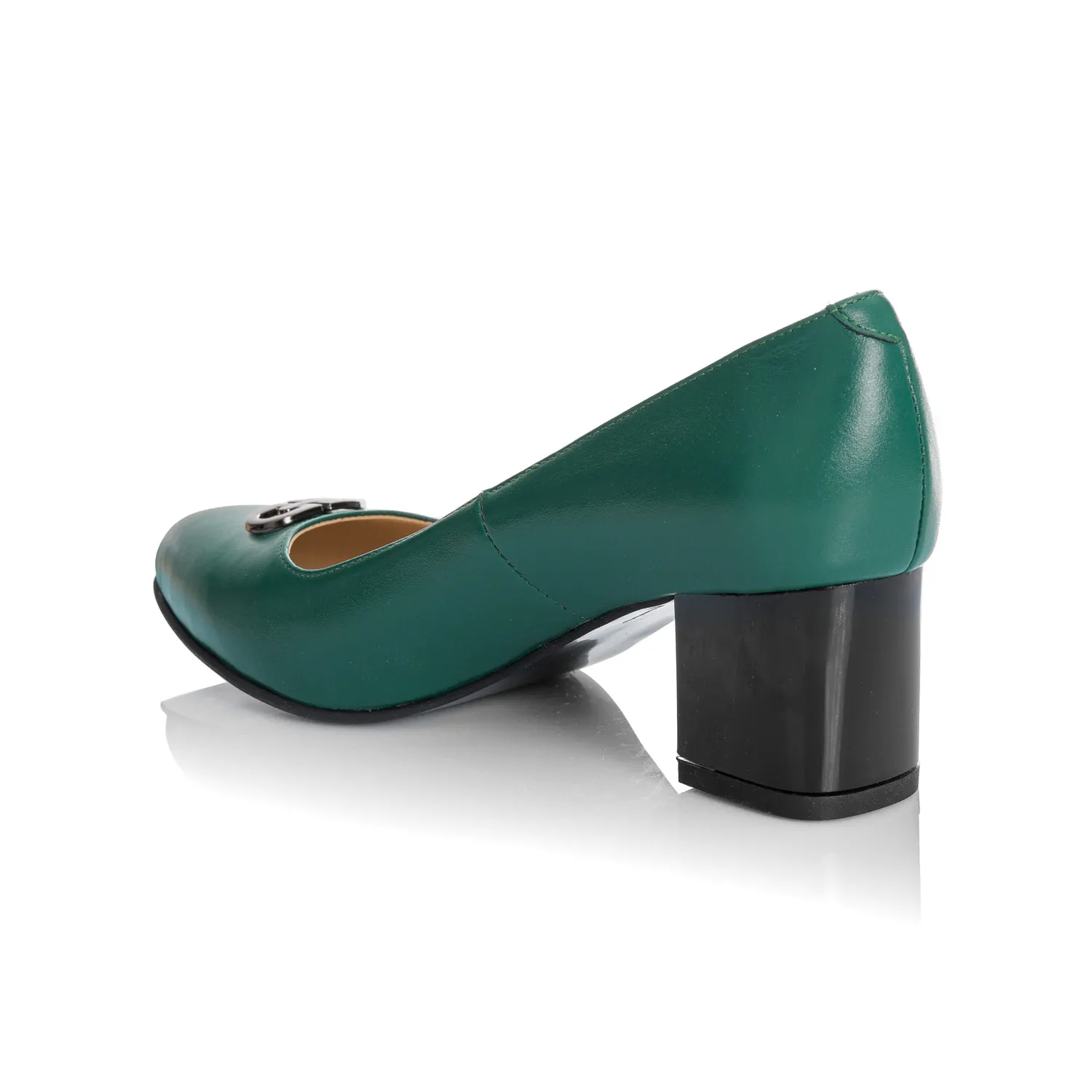 Catinca Shoes A47 VB pantofi dama piele verde box