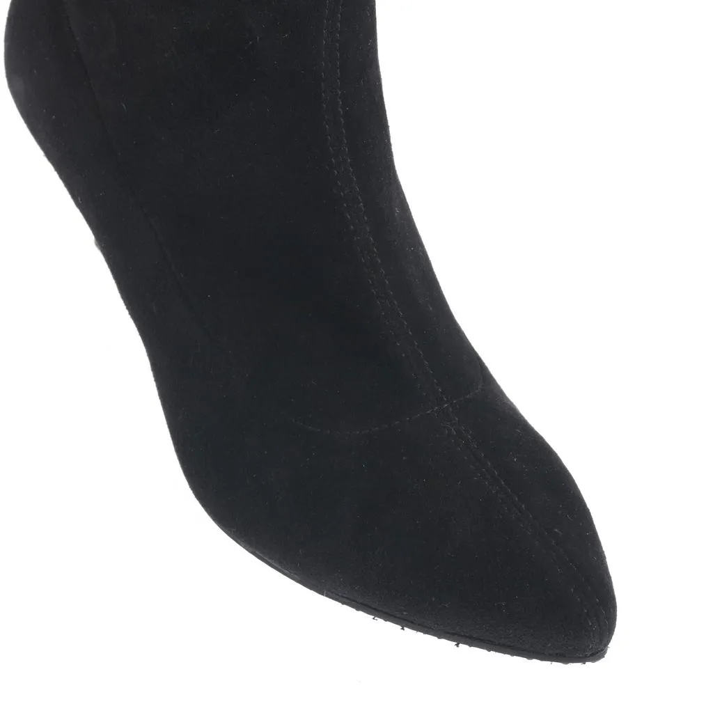 Ana Urbana Shoes Larisa botine negre toc stiletto