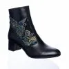 Catinca Shoes GX50 NSN ghete dama negre piele naturala