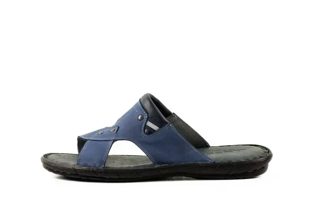 Lucas Shoes 300 sandale albastre piele vara