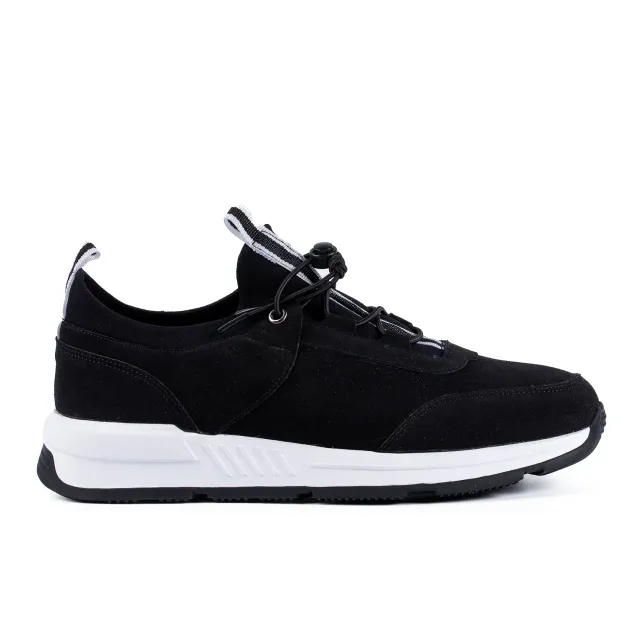 Lucas Shoes 520 sneakers piele negru velur