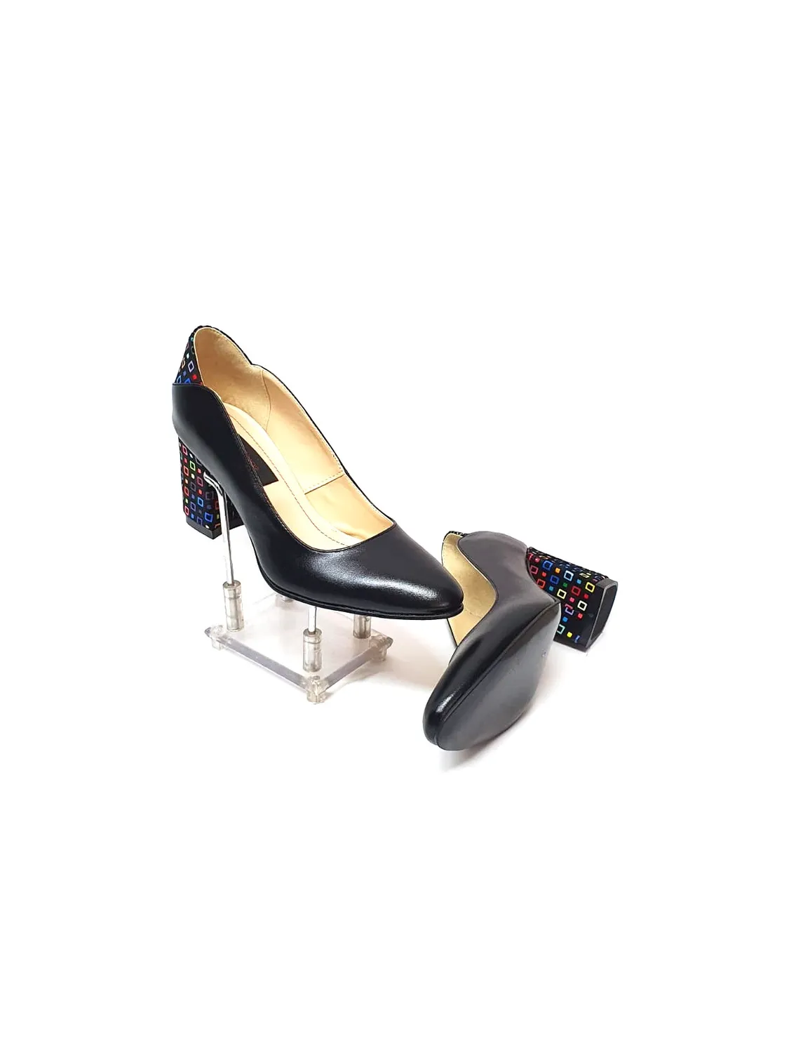 Catinca Shoes R9 NBPC pantofi piele patratele