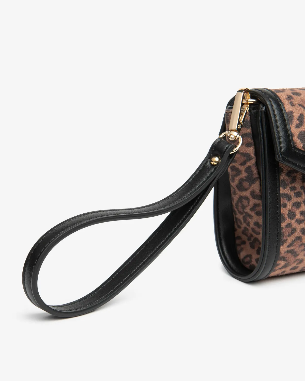 NeroGiardini geanta plic catifea animal print clutch