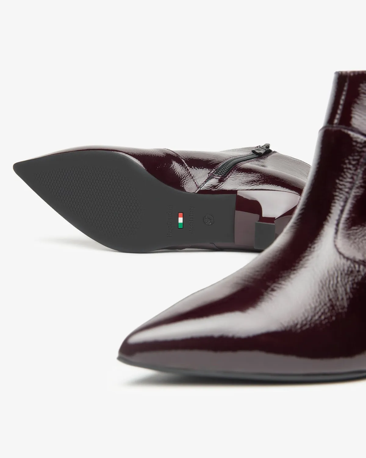 NeroGiardini Premium botine dama piele lac 35-41