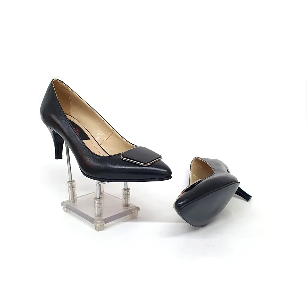 Catinca Shoes A29 NB pantofi dama piele negru box