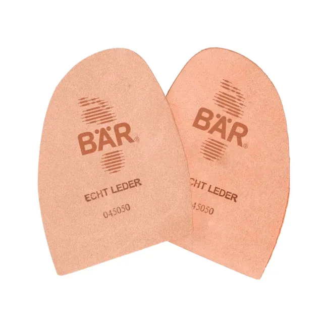 Bär Forefoot Half Insole 4 mm Slim DA branț piele natur
