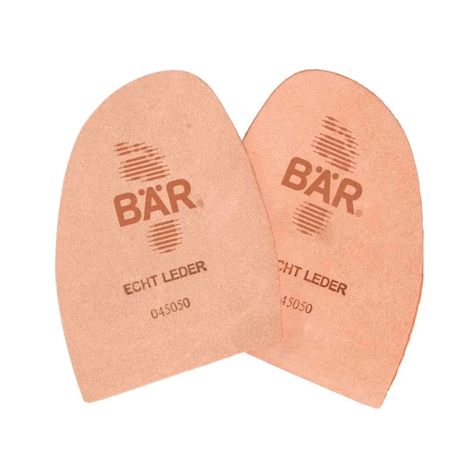 Bär Forefoot Half Insole 4 mm Slim DA branț piele natur