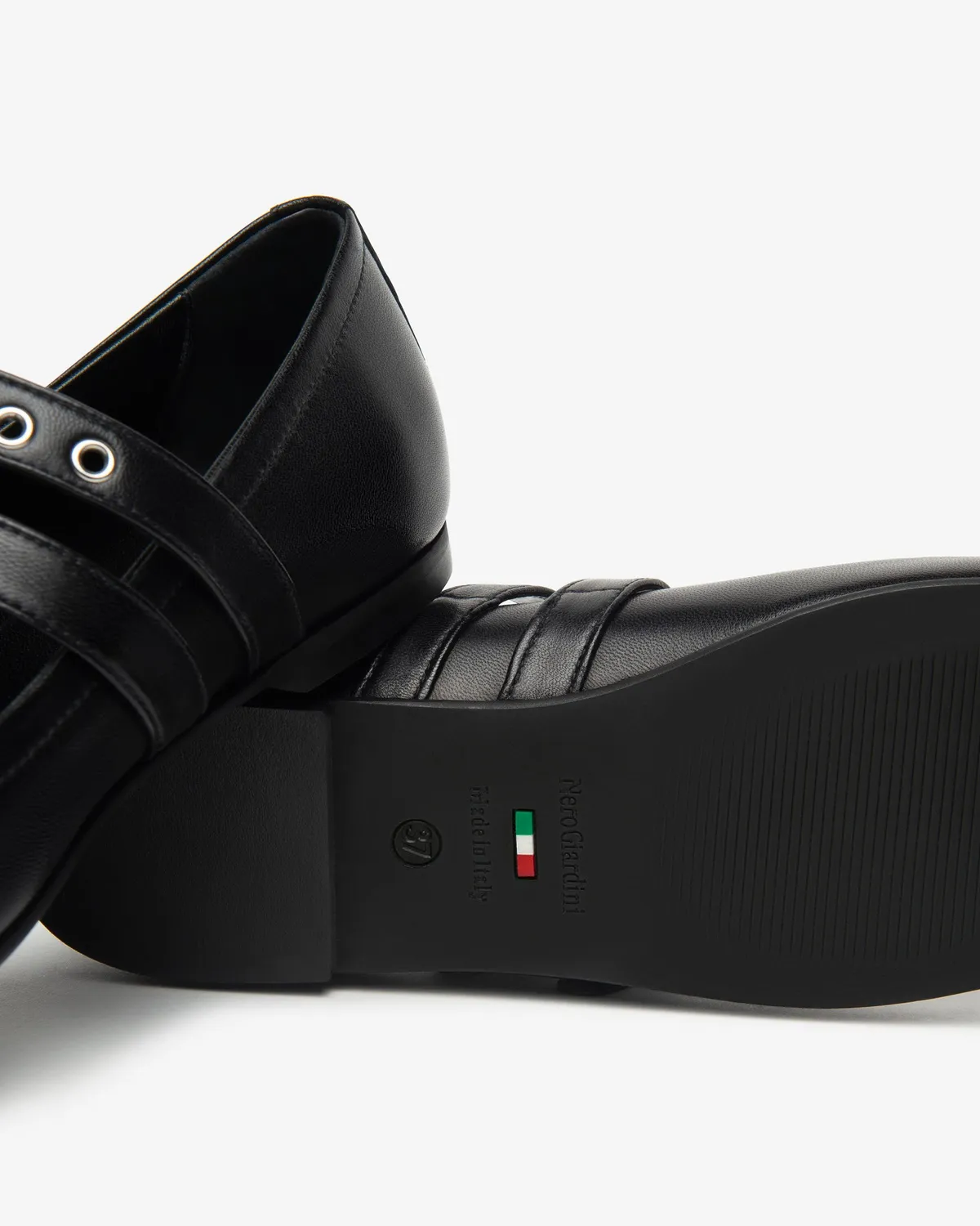 NeroGiardini balerini dama piele eleganti