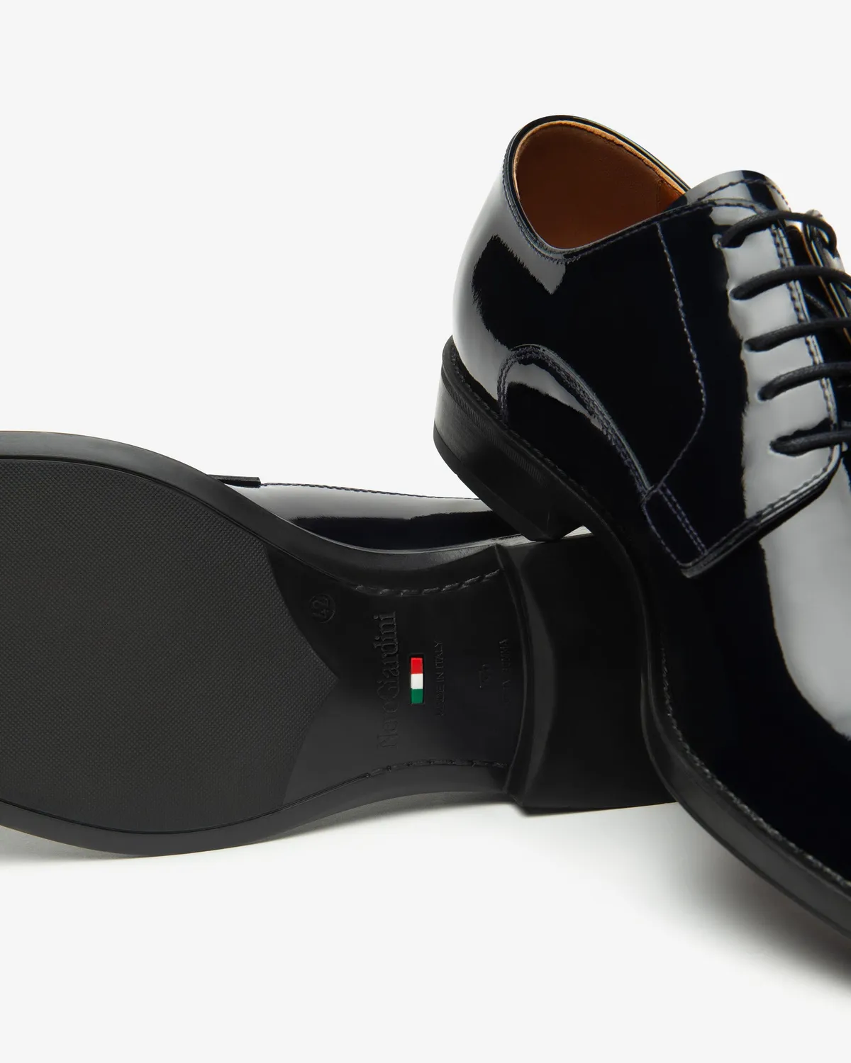 NeroGiardini Premium Collection pantofi derby lac barbati