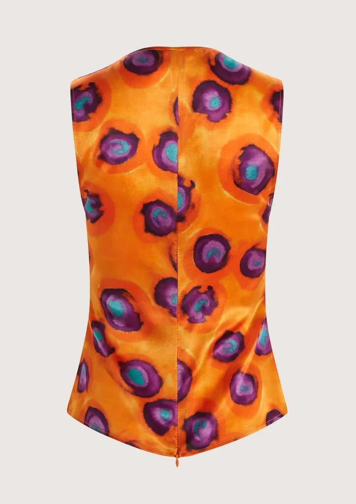 Flagelus Coco Roller Orange top damă portocaliu