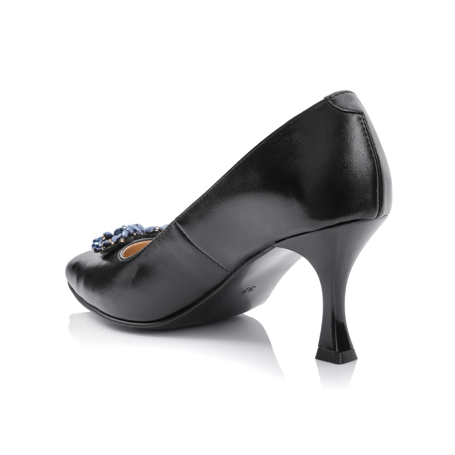Catinca Shoes A63 NE pantofi dama piele negri box