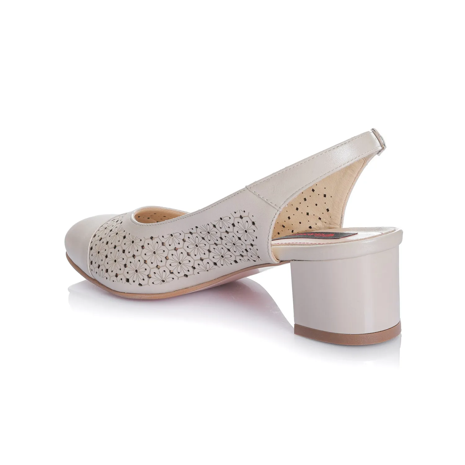 Catinca Shoes Bej Sidef DT16 BS sandale piele
