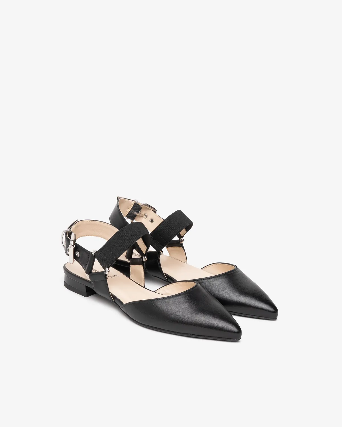 NeroGiardini pantofi slingback piele dama decupati