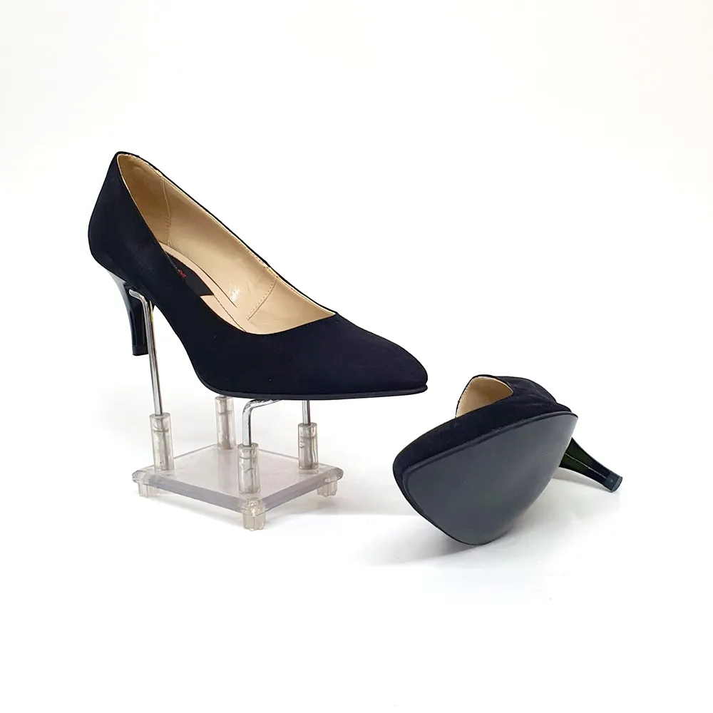 Catinca Shoes A19 NA pantofi dama piele negru antilopa