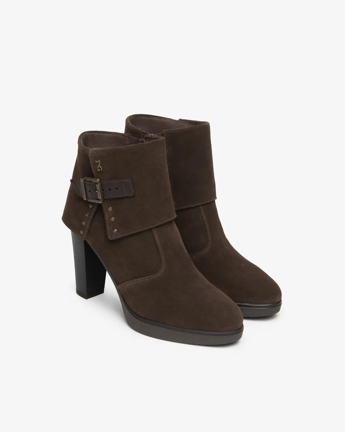 NeroGiardini botine dama piele intoarsa toc 95