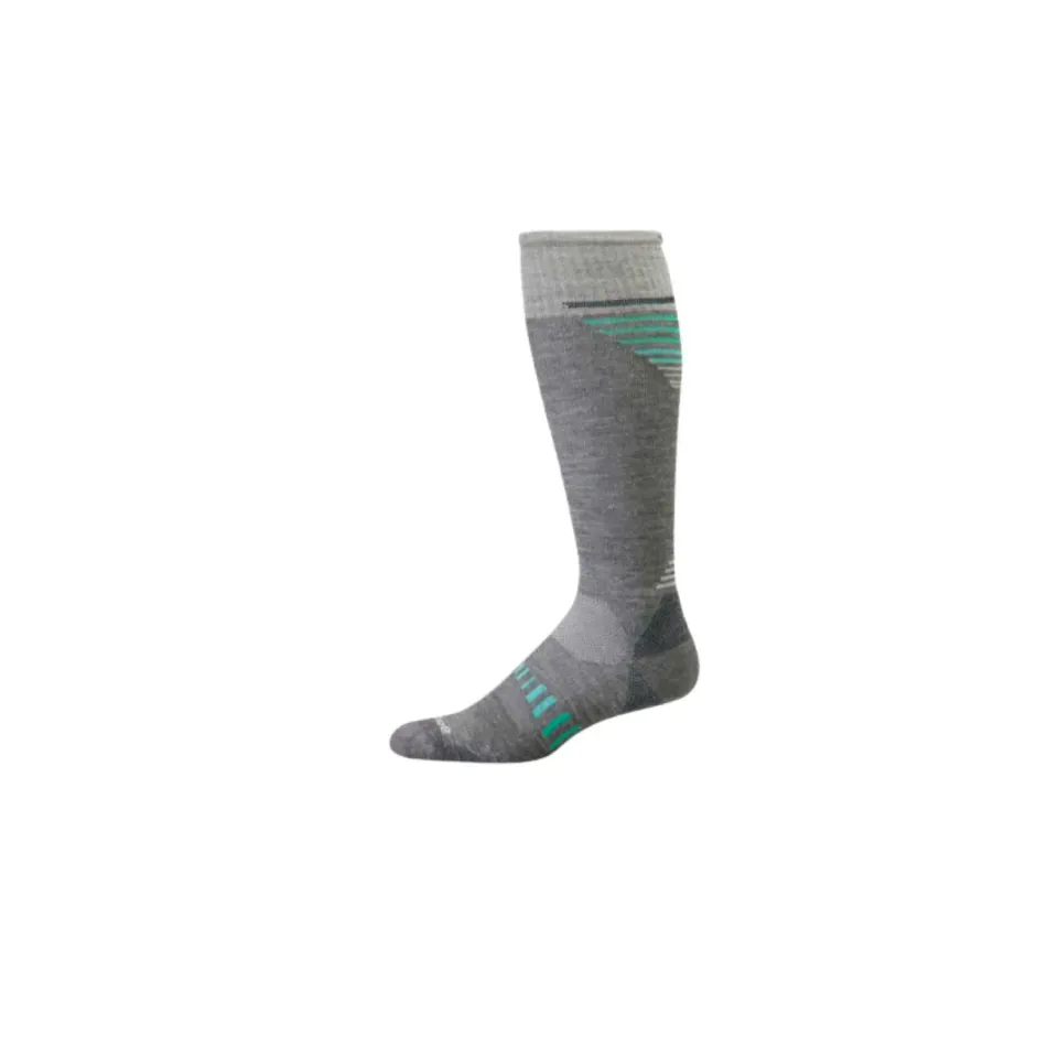 BÄR Compression Trail șosete damă gri drumeție compresie