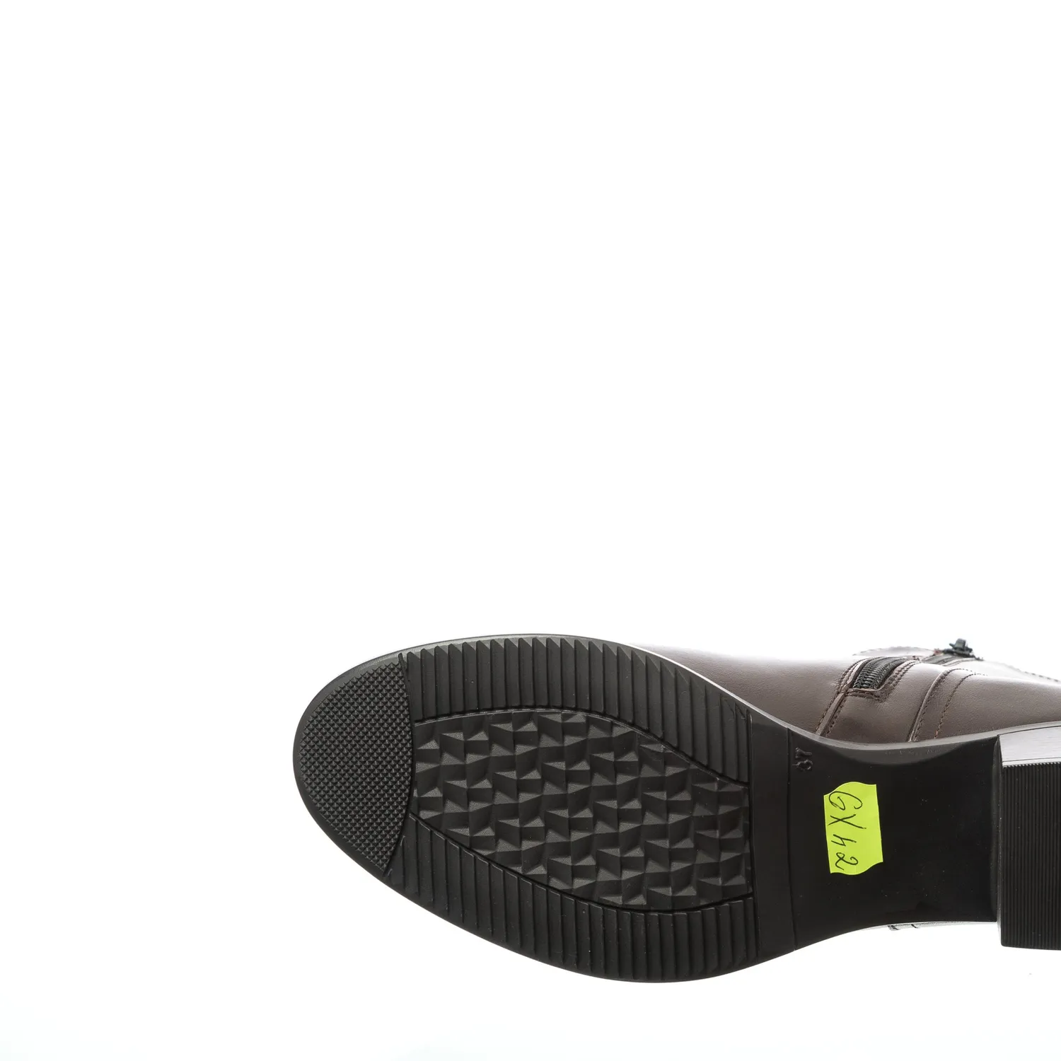 Catinca Shoes GX42 MBS ghete dama piele maro box solzi