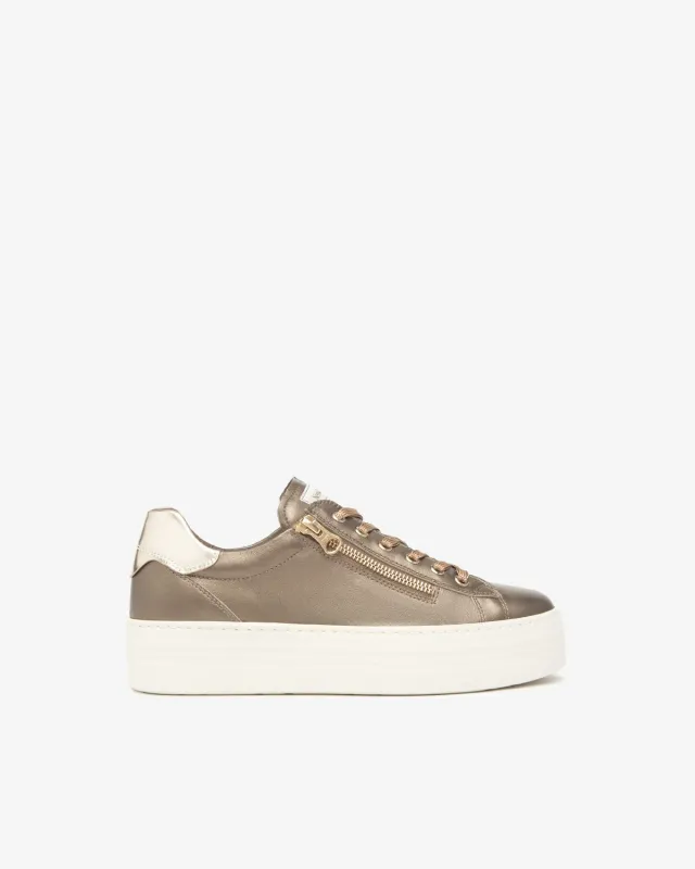 NeroGiardini sneakers damă piele material tehnic Dry-Go