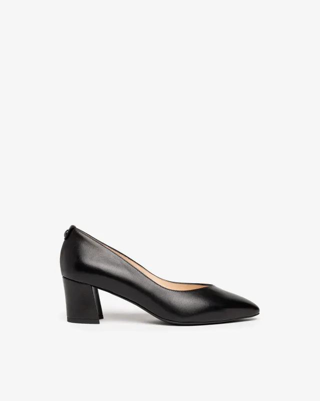 NeroGiardini Pantofi dama piele cu toc slingback