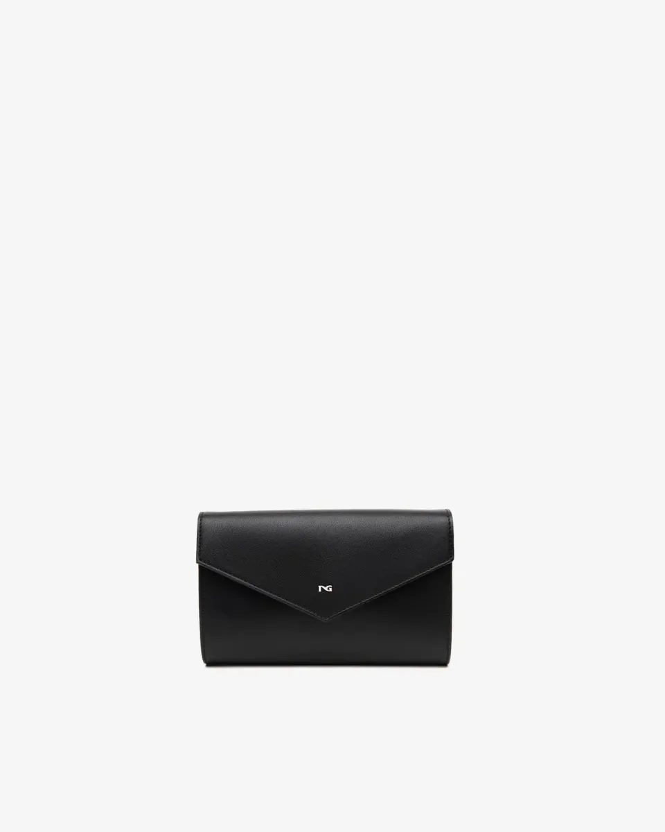 NeroGiardini Plic Piele Dama Premium cu Lant
