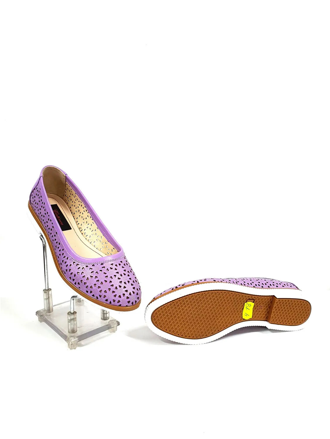 Catinca Shoes BL 4 L balerini piele naturala lila