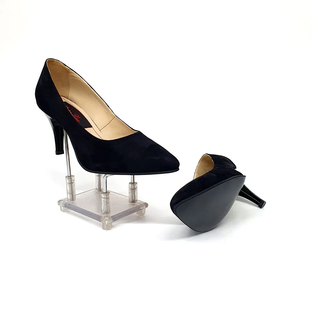 Catinca Shoes A17 NA pantofi dama piele antilopa negru