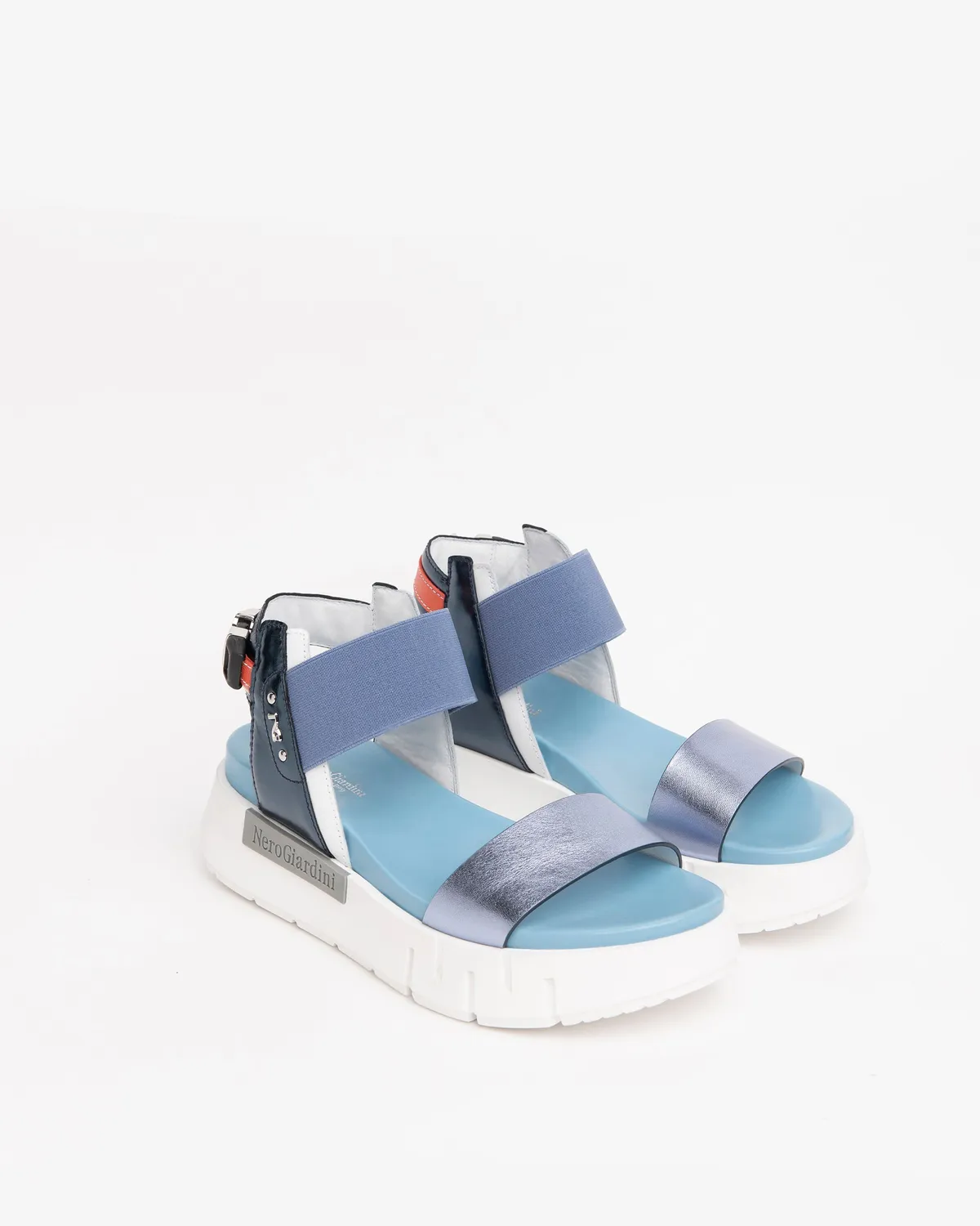 NeroGiardini Sandale piele dama bareta talpa sport