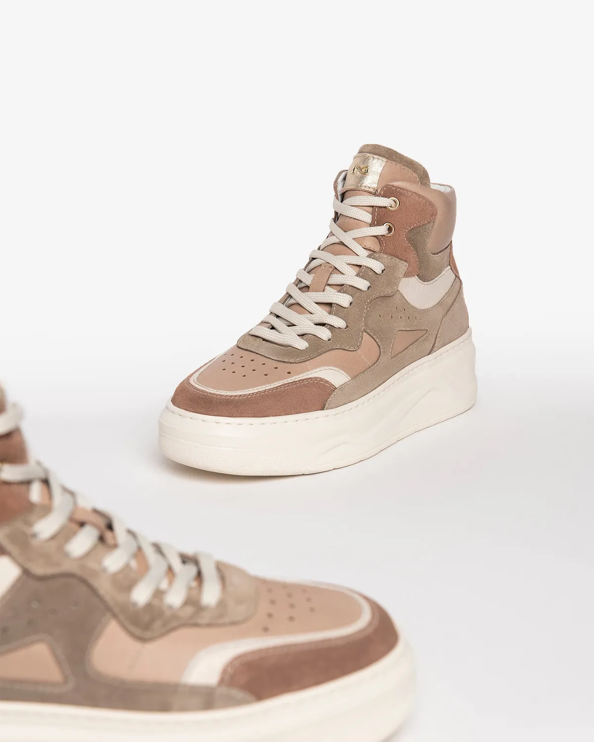 Sneakers dama piele NeroGiardini inalti confort