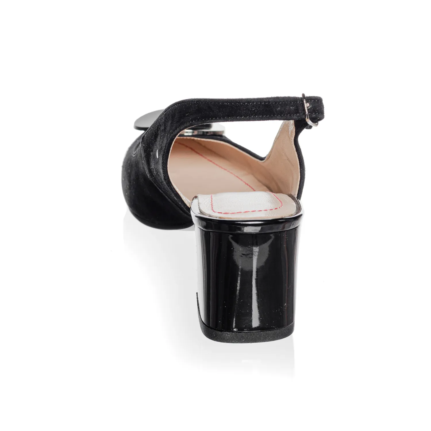 Catinca Shoes D34 NA sandale dama piele negru antilopa