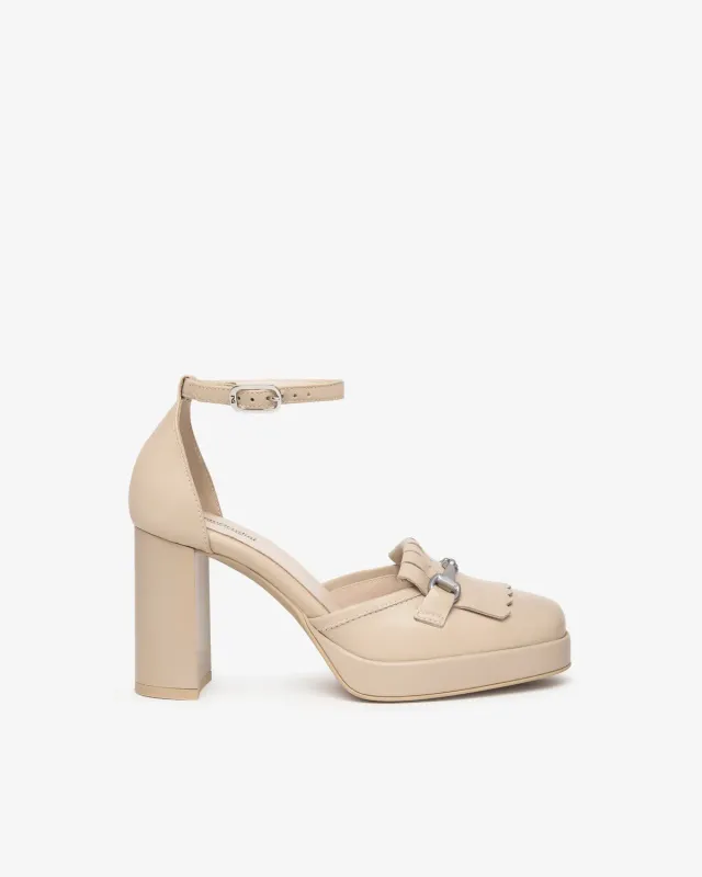 NeroGiardini pantofi pumps piele damă vară