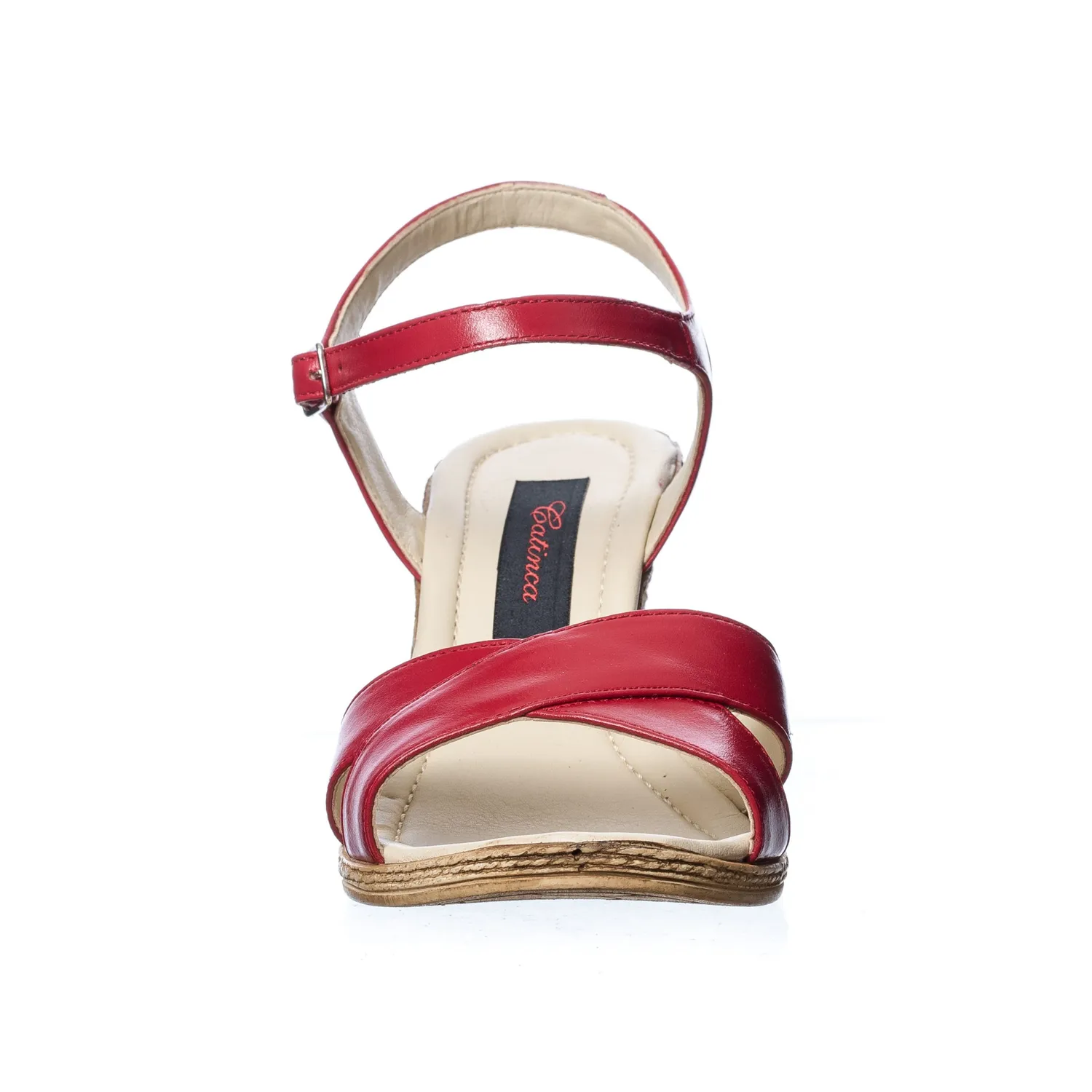 Catinca Shoes SP5 R sandale damă piele roșu