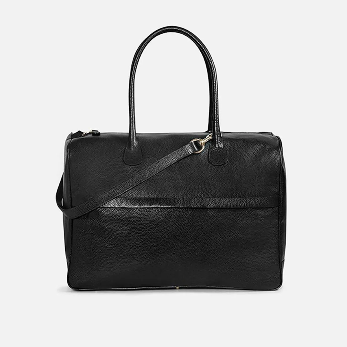 Cecilia Bringheli Riviera geanta voiaj piele neagra