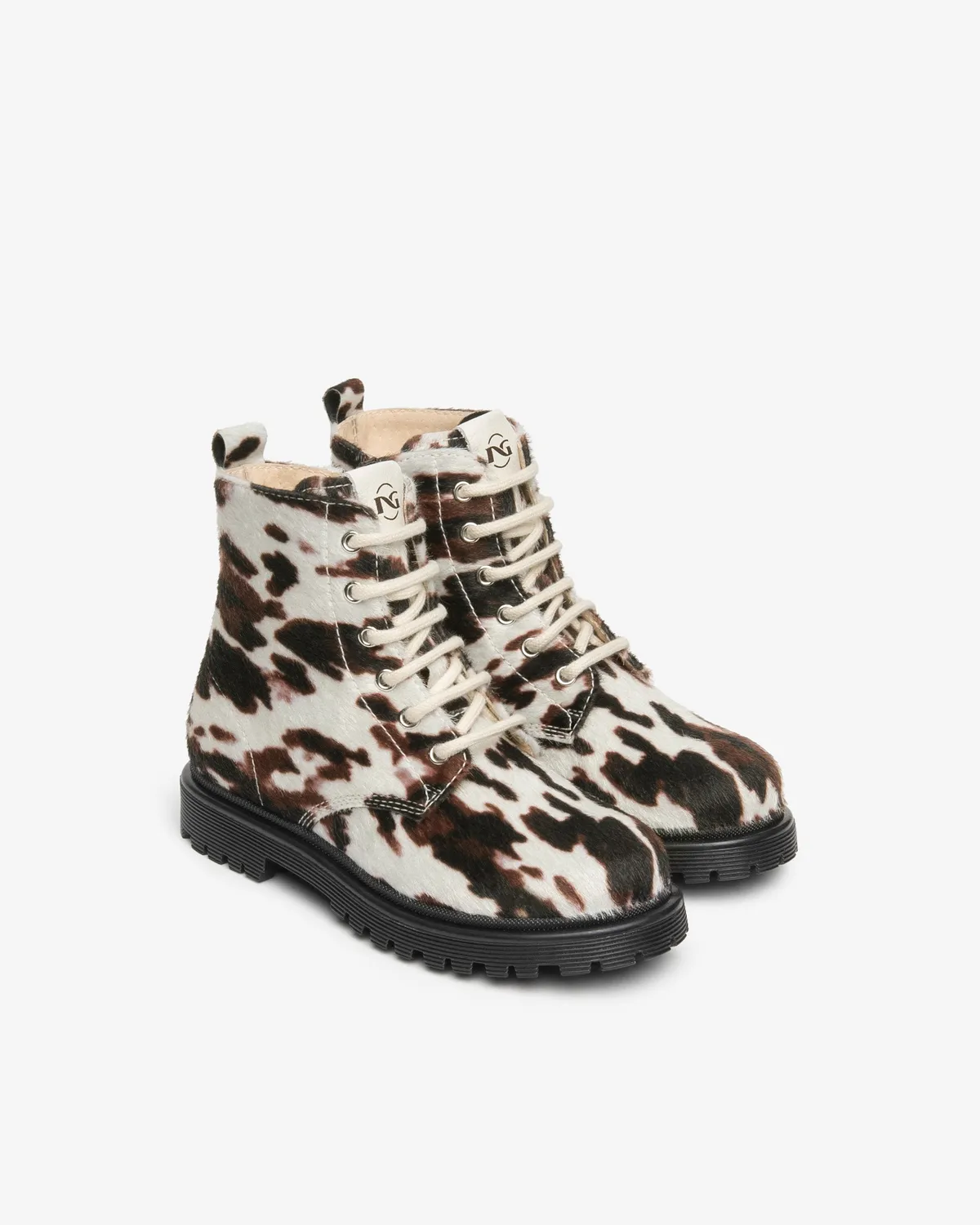 NeroGiardini bocanci fete piele animal print